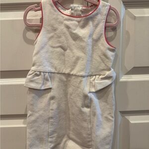 Janie and Jack White Toddler Dress
